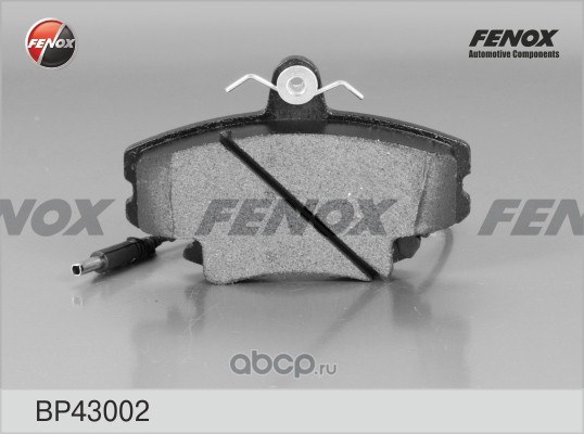 Колодки тормозные передние FENOX BP43002
