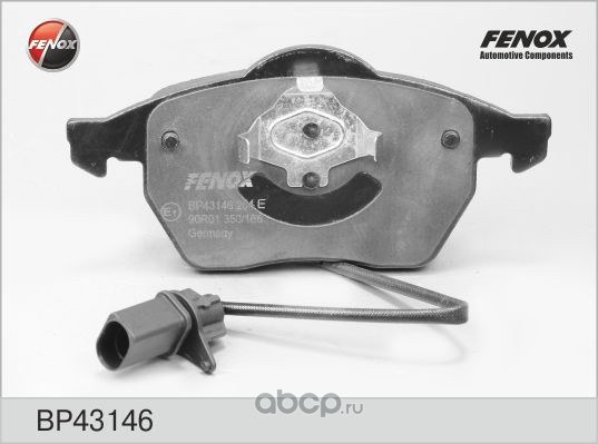 Колодки тормозные передние FENOX BP43146