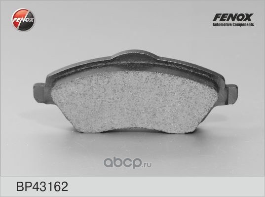 Колодки тормозные передние FENOX BP43162