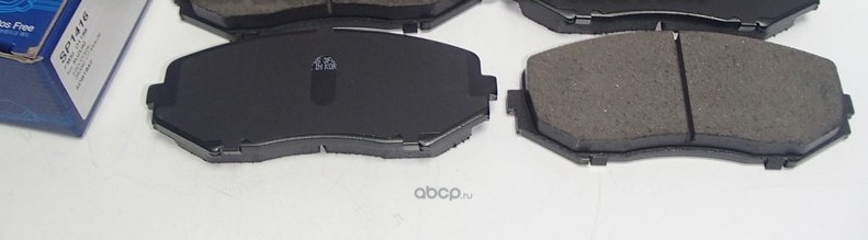 Колодки тормозные передние SANGSIN BRAKE SP1416
