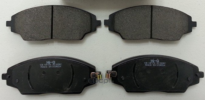 Колодки тормозные передние SANGSIN BRAKE SP1481