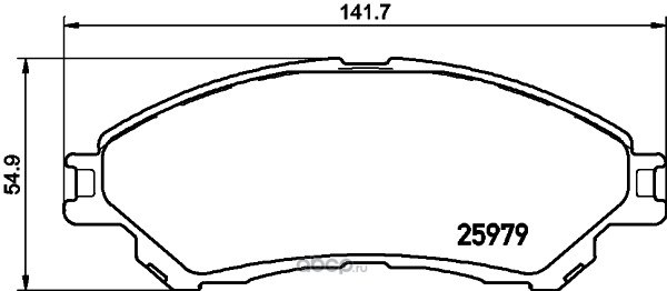 Колодки передние SUZUKI SX4 II S-Cross 13->/Vitara III 15->/Alivio TEXTAR 2597901