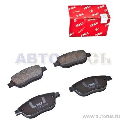 Колодки передние CITROEN C4/BERLINGO/FIAT DOBLO/PEUGEOT 307 TRW GDB1464