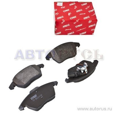 Колодки передние AD VW SEAT SKODA PA 03->06 TRW GDB1550