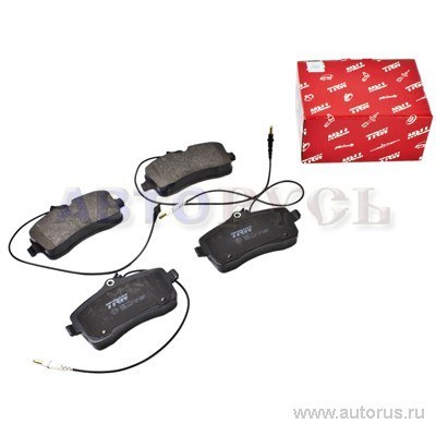 Колодки передние PEUGEOT 407 04-> TRW GDB1594