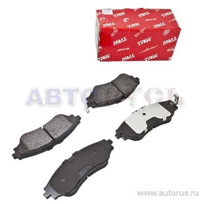Колодки передние CHEVROLET Lacetti 03- TRW GDB3216