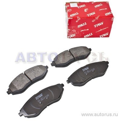 Колодки передние CHEVROLET AVEO 06->/KALOS 02- TRW GDB3330