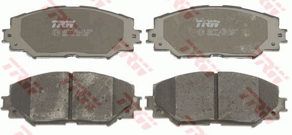 Колодки передние TOYOTA COROLLA 06- / Auris 1.4-1.6 07- TRW GDB3425