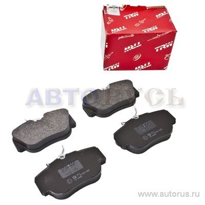 Колодки передние MB W201 88-93 BMW E30 TRW GDB817