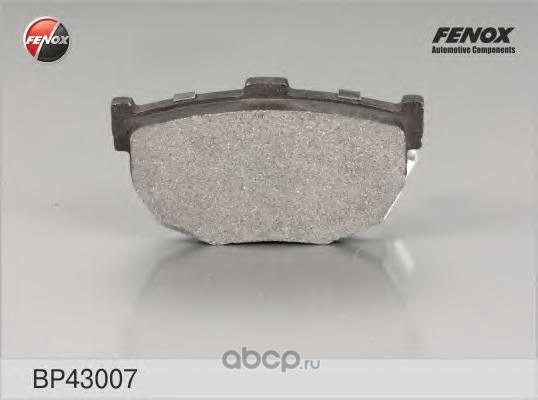 Колодки тормозные задние FENOX BP43007