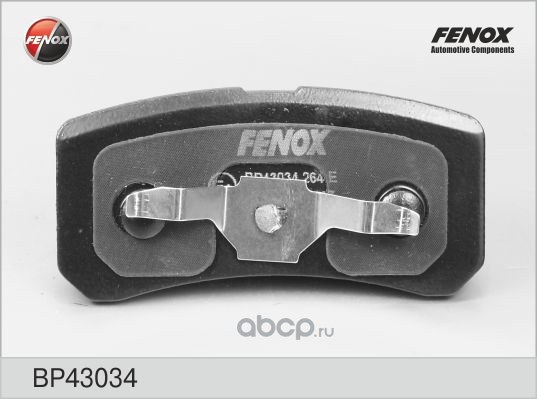 Колодки тормозные задние FENOX BP43034