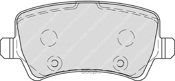 Колодки задние FORD /VOLVO FERODO FDB4237