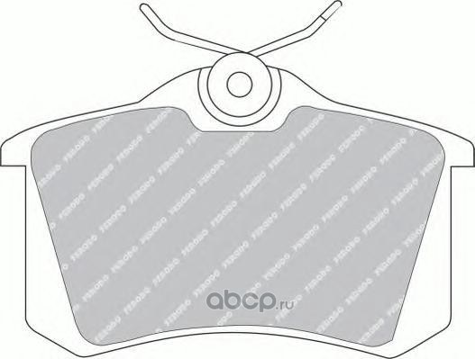 Колодки задние VAG / Renault / Peugeot FERODO FDB541