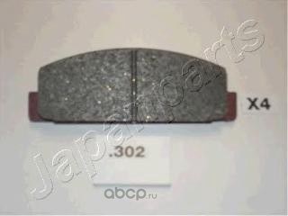 Колодки тормозные задние JAPANPARTS PP-302AF