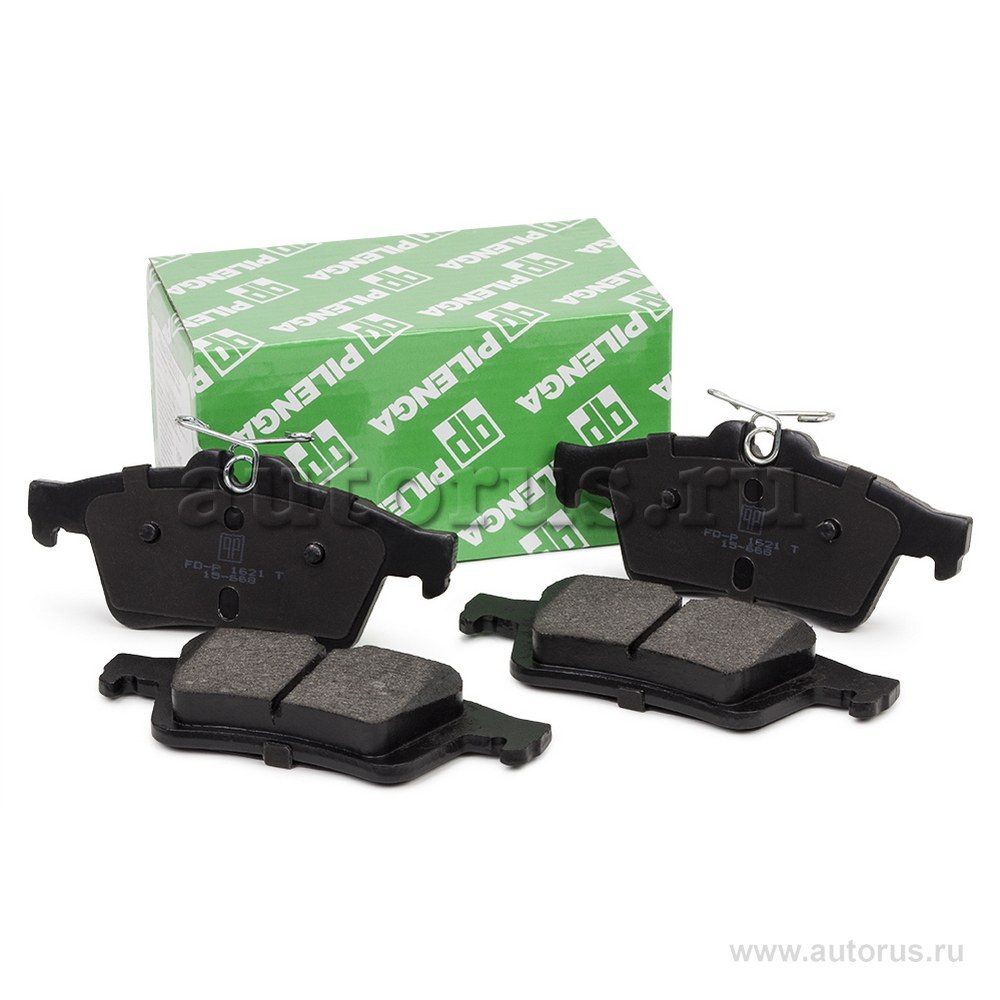 Колодки тормозные дисковые задние, усиленные для FORD FOCUS 2, FOCUS 3, C-MAX, MAZDA 3, VOLVO PILENGA FD-P 1621 T