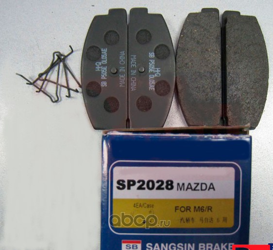 Колодки тормозные задние SANGSIN BRAKE SP2028