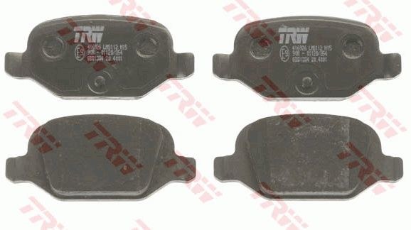 Колодки задние LADA 11196/FIAT 500/Idea/Panda 2008-> TRW GDB1384