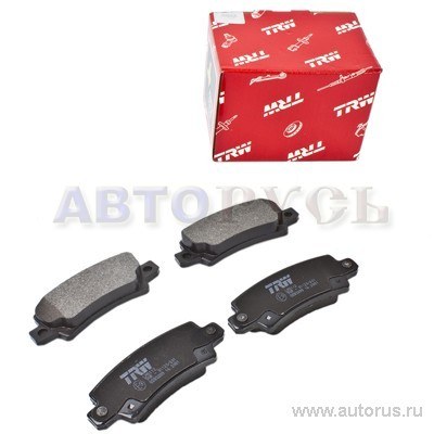 Колодки задние TOYOTA Cor 1.4-1.8 00-> TRW GDB3289