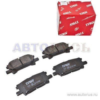 Колодки задние LEXUS RX RX300/RX350/RX400h TRW GDB3339