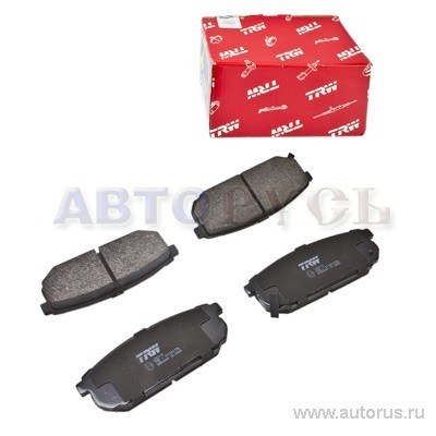 Колодки задние KIA SORENTO 2.4-3.5 02-> TRW GDB3344