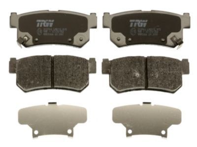 Колодки задние SSANG YOUNG Action/Kyron 05->/Rexton 02- TRW GDB3366