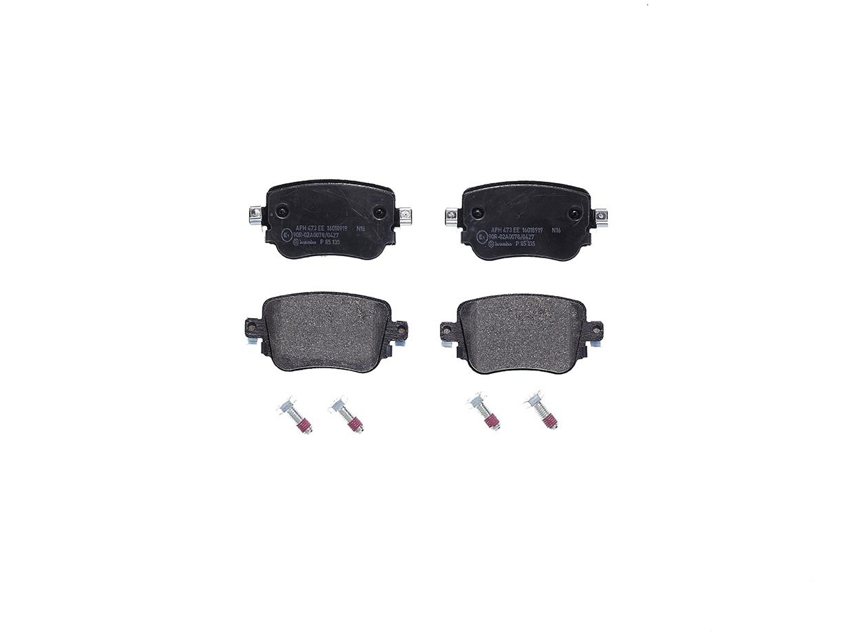 Колодки задние AUDI A1/SKODA Octavia III 2012-> BREMBO P 85 135