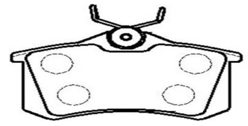Колодки задние Audi A4/A6/Renault Scenic/VW Golf 2/3/Passat/VW Po CTR GK0766