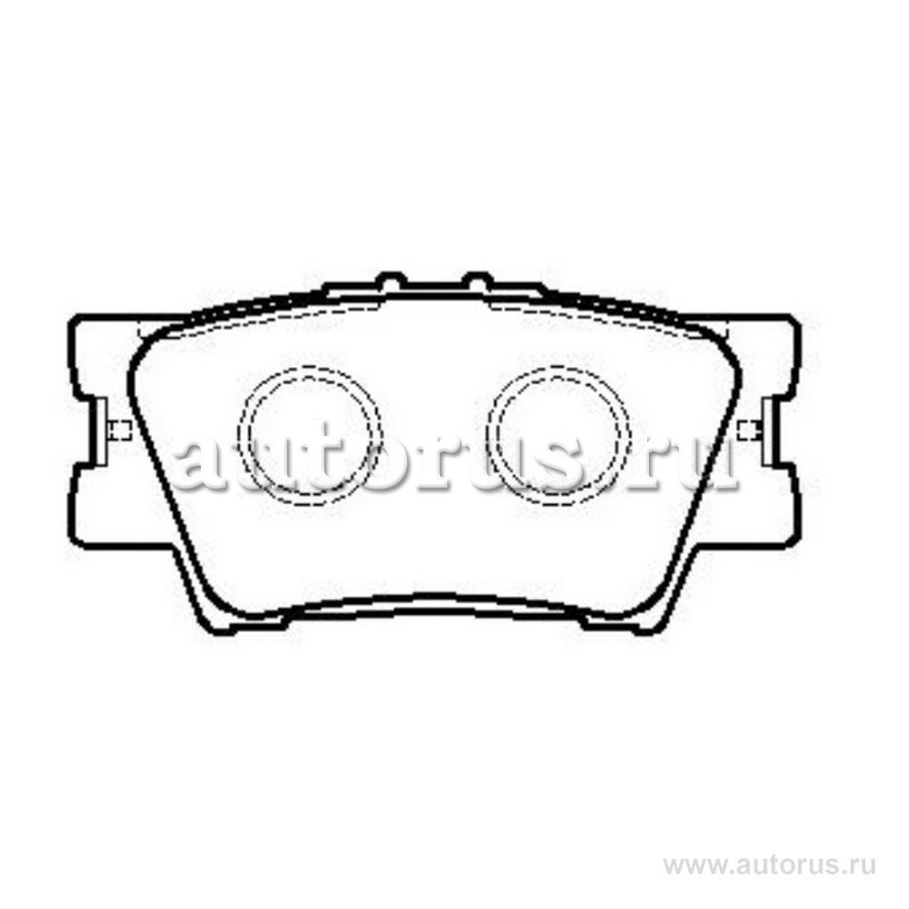 Колодки задние CKT50 CTR GK1064