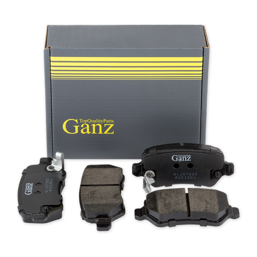 Колодки тормозные задние для OPEL Astra G/H Meriva Zafira GANZ GIJ07003