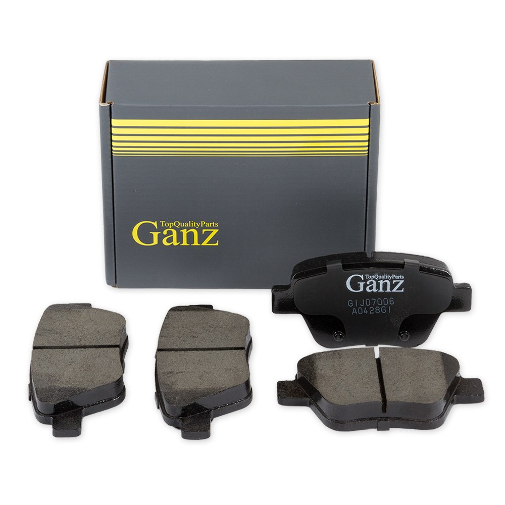 Колодки тормозные задние для AD VW SEAT SKODA PA 03->06 GANZ GIJ07006