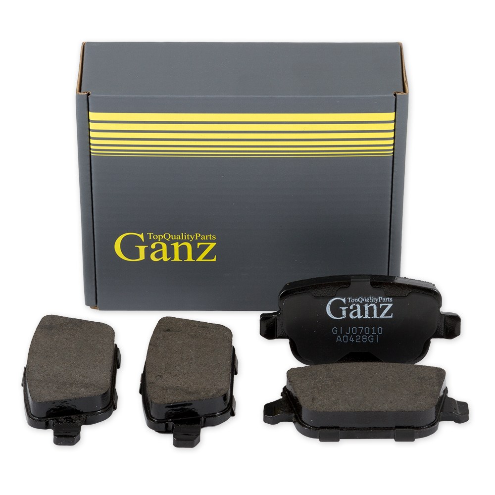 Колодки тормозные задние для FORD /VOLVO /LAND ROVER GANZ GIJ07010