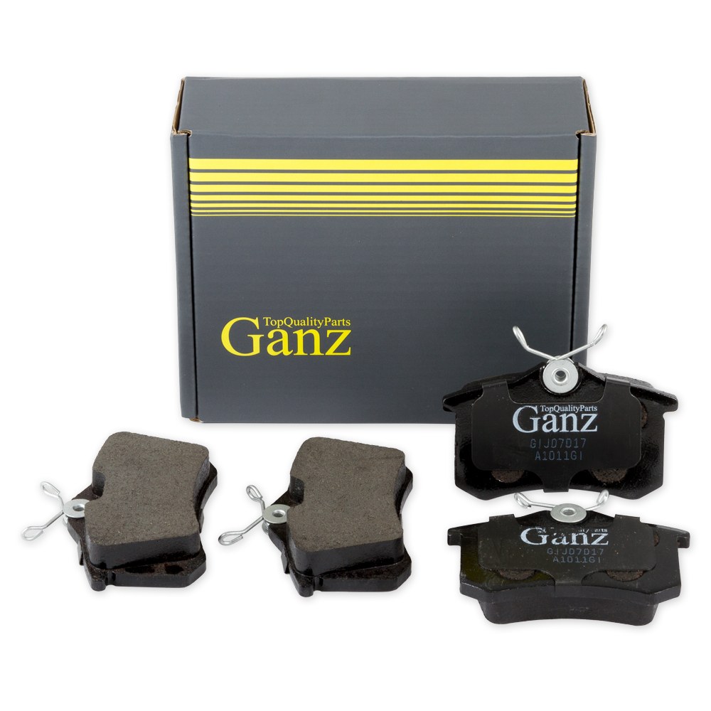 Колодки тормозные задние для AD A3 VW G5 GANZ GIJ07017