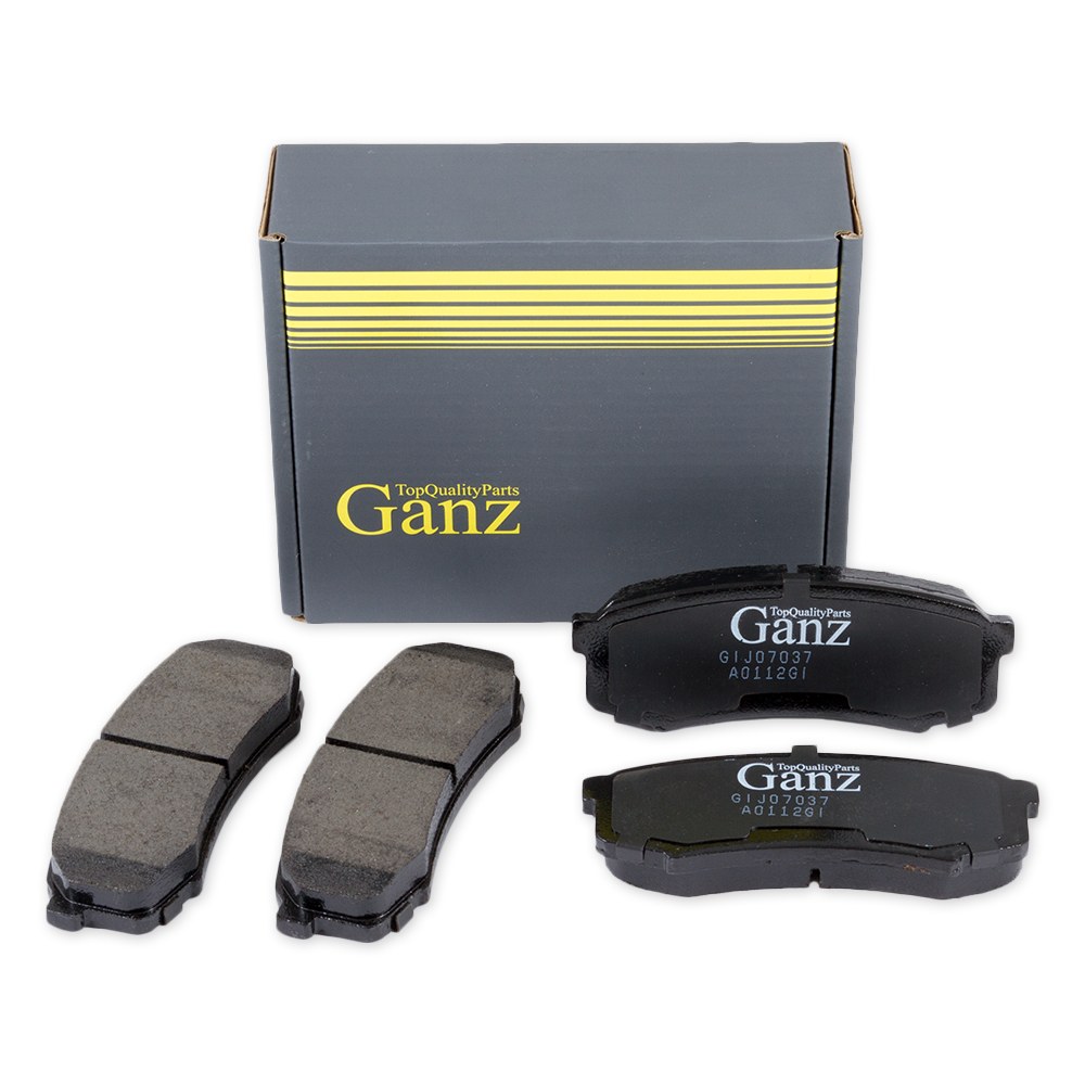 Колодки тормозные задние для TOYOTA/LEXUS/MITSUBISHI GANZ GIJ07037
