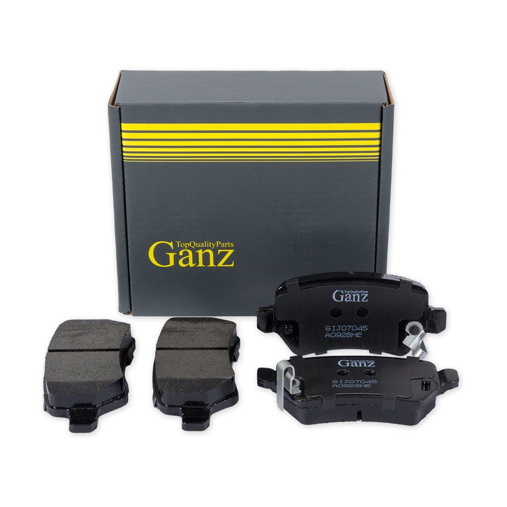 Колодки тормозные задние для KIA CEED 13- GANZ GIJ07045