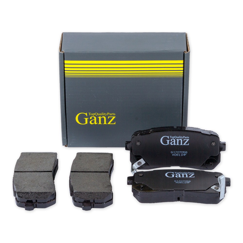 Колодки тормозные задние для HAVAL H8/HYUNDAI H-1/Grand Starex 07- GANZ GIJ07058