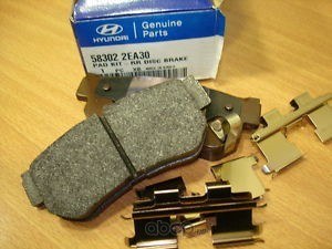 Колодки задние HYUNDAI GETZ/MATRIX/SANTA FE/SONATA/TUCSON HYUNDAI/KIA 58302-2EA30
