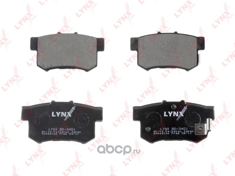 Колодки задние LYNXauto BD-3401
