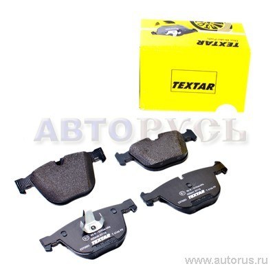Колодки задние с противошумной пластиной Q+ BMW BMW (BRILLIANCE) ROLLS-ROYCE TEXTAR 2373001