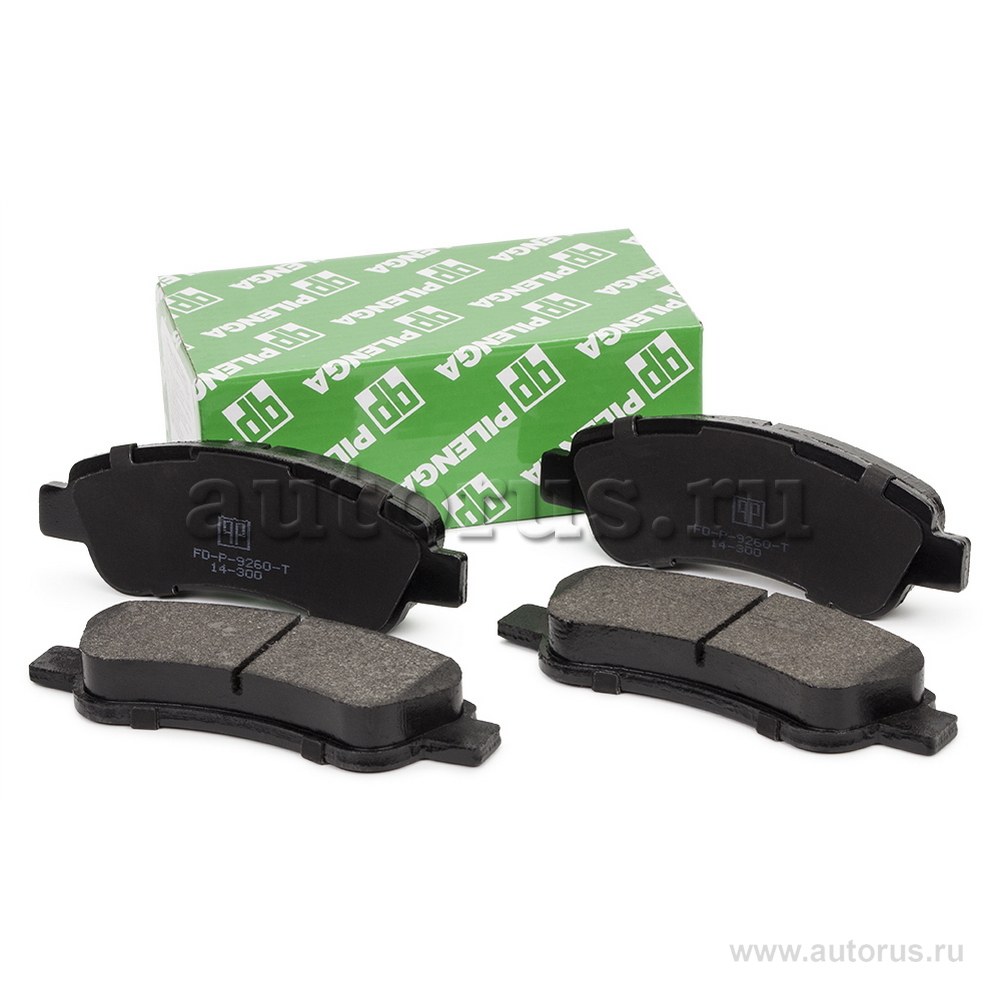 Колодки тормозные дисковые задние, усиленные для CITROEN/PEUGEOT BOXER III, DUCATO III, JUMPER III PILENGA FD-P 9260 T