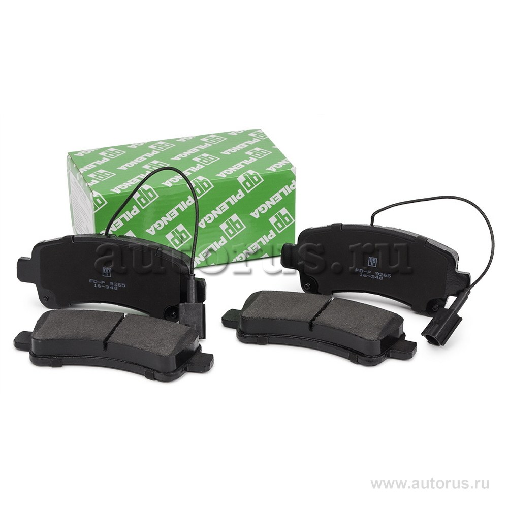 Колодки тормозные дисковые задние, с датчиком для CITROEN/PEUGEOT/FIAT DUCATO 290, BOXER 2014-> Q20 PILENGA FD-P 9265