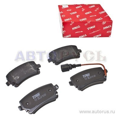 Колодки задние (с датчиком) VW T5 03-> TRW GDB1557