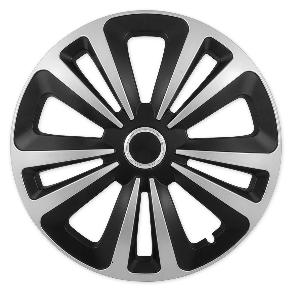 Колпаки R-14 ТЕРРА РИНГ МИКС черный (4 шт.) Джестик 14-079-RING MIX