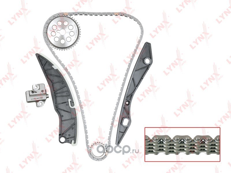 Комплект цепи ГРМ LYNXauto TK-0022
