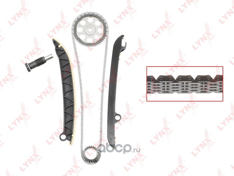 Комплект цепи ГРМ LYNXauto TK-0054