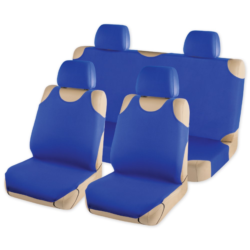 Чехлы на сиденья (майки) с подголовниками, синий 8 пр. ARNEZI A0508017