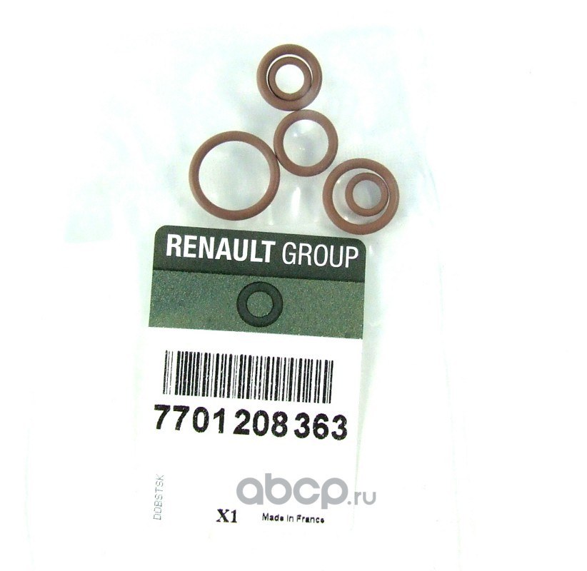 Комплект прокладок кондиционера RENAULT 7701 208 363
