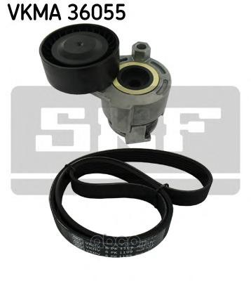 Комплект ремня генератора SKF VKMA 36055
