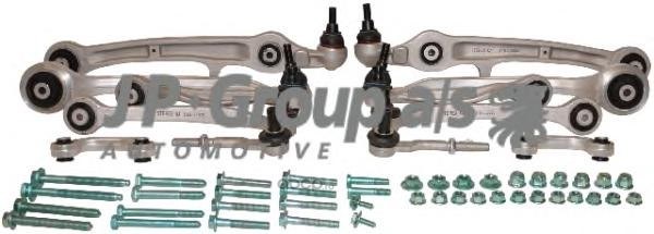 Комплект рычагов подвески AUDI A4(B6) 0004 /с крепежом JP JP GROUP 1140103910