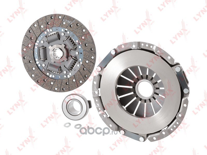 Комплект сцепления (D 242 mm)   3102 / 3110 2.3-2.5 >10 /   2.3-2.5 >10 LYNXauto CL-1063