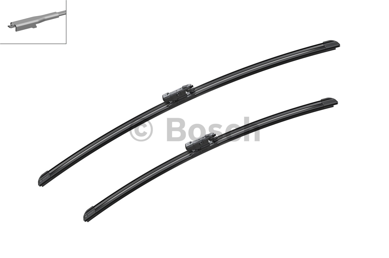 Щетки стеклоочистителя 650/550 мм бескаркасная комплект 2 шт BOSCH AERO 3 397 014 212